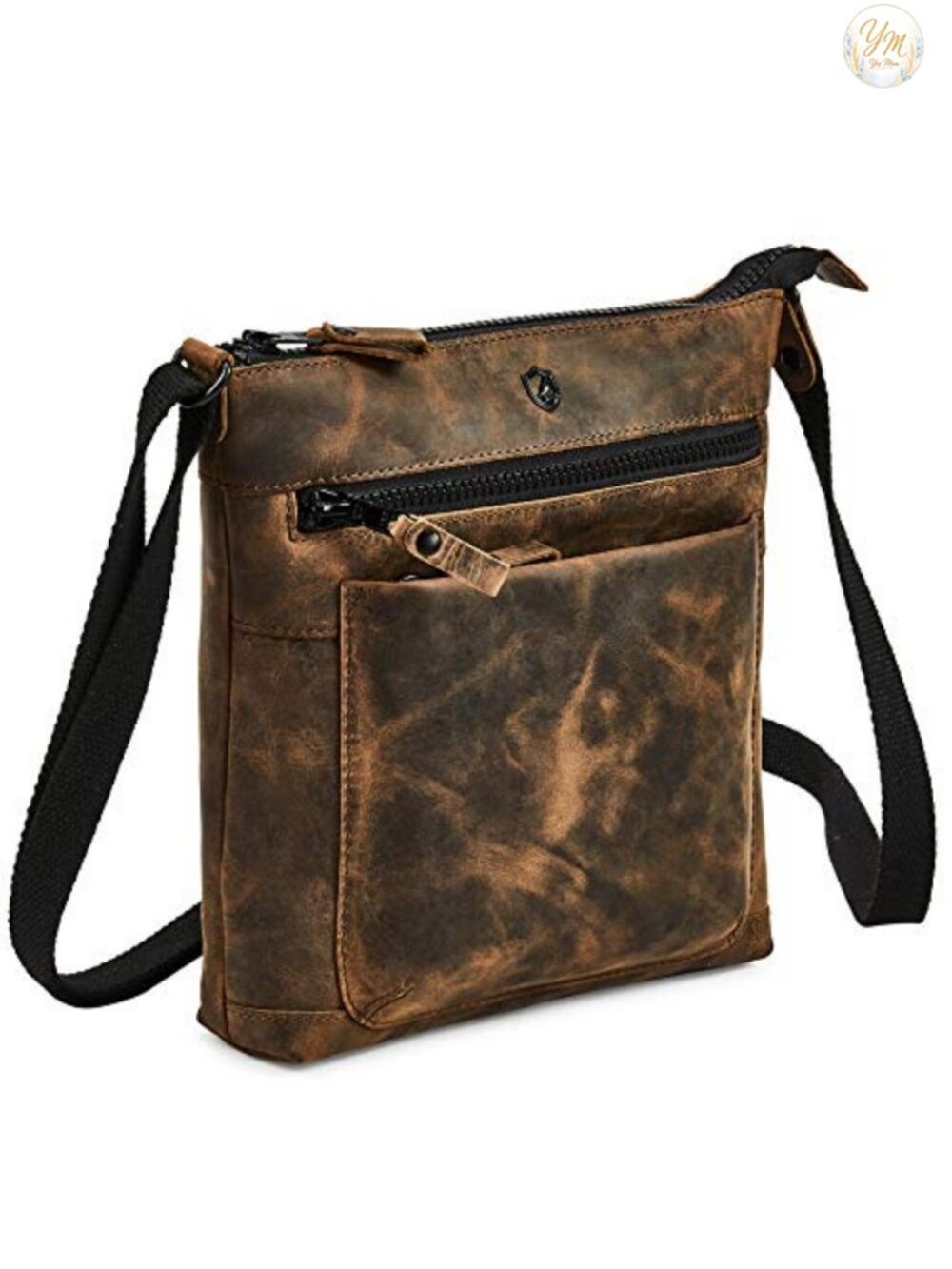 Genuine Leather Crossbody Bag Small Vintage Purse Travel Shoulder Handbag